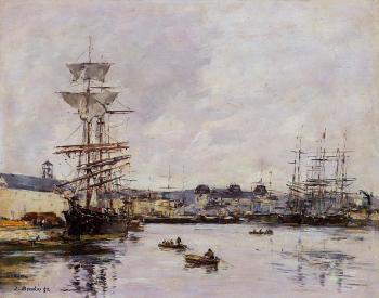 尤金 佈丹 Le Havre, the Casimir Delavigne Basin 尤金 佈丹 Le Havre, the Casimir Delavigne Basin